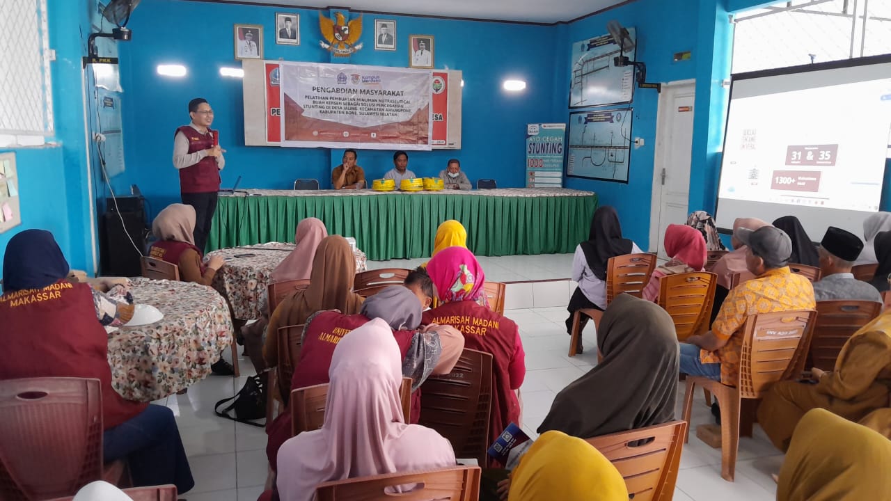 Foto 1. Pengabdian Universitas Al Marisah Madani